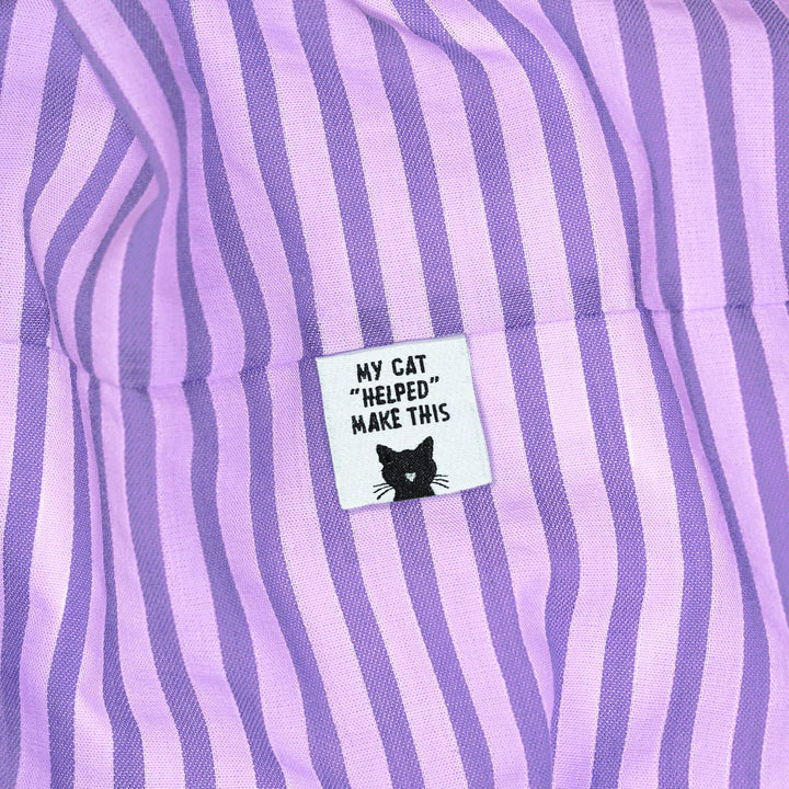 My Cat "Helped" Me Make This Woven Labels | Case of 6 units My Cat "Helped" Me Make This Woven Labels | Case of 6 units
