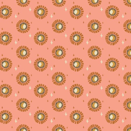 Cascade sun fawn pattern on pink