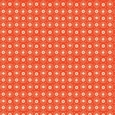 Crimson ripple pattern design