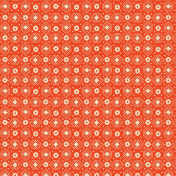 Crimson ripple pattern design