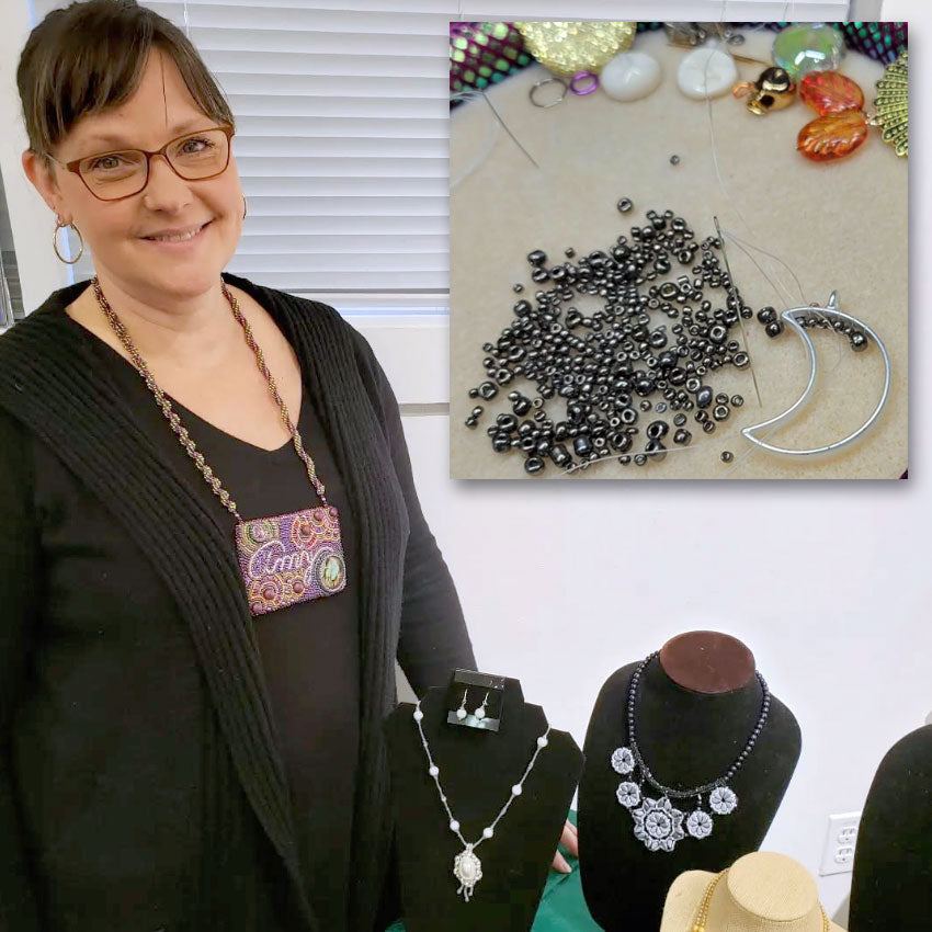Begins February 14: Beginning Beading with Amy Castine (3 sessions)
