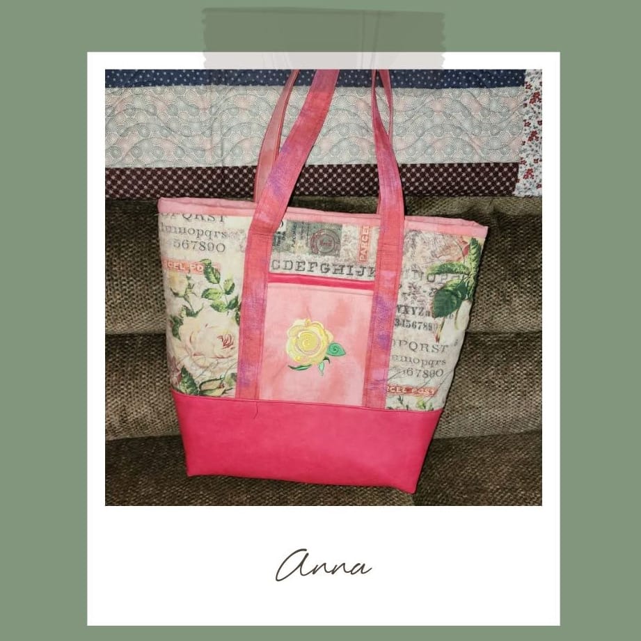 October 18: The Anna Tote with Quiltoni October 18: The Anna Tote with Quiltoni