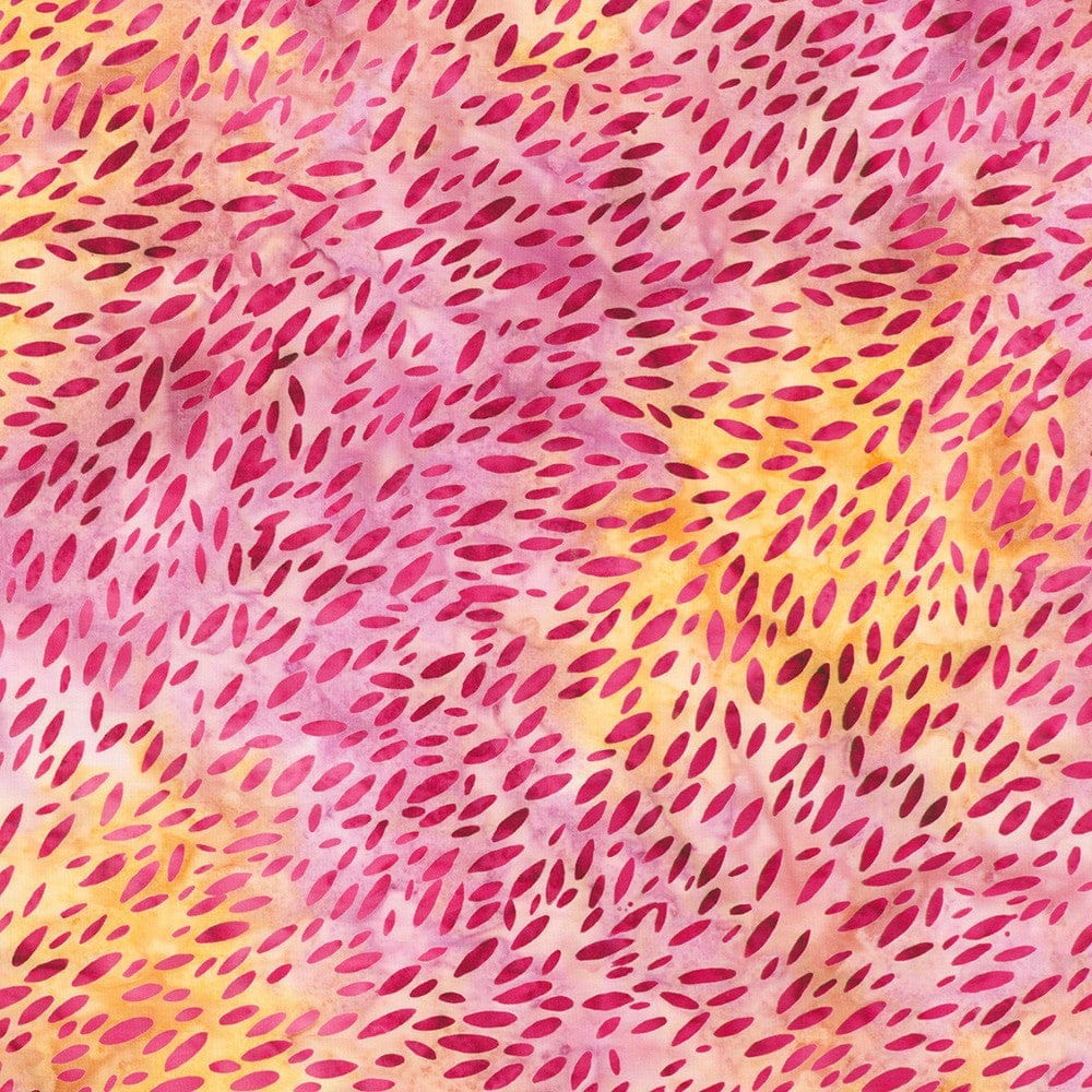 Artisan Batiks: Leaf Blown - Blossom Blossom | Artisan Batiks Leaf Blown Fabric by Robert Kaufman