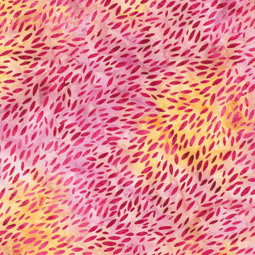Artisan Batiks: Leaf Blown - Blossom Blossom | Artisan Batiks Leaf Blown Fabric by Robert Kaufman