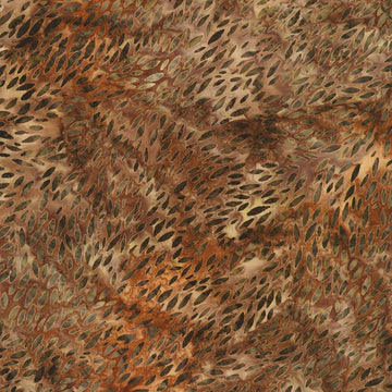 Artisan Batiks: Leaf Blown - Brown Brown | Artisan Batiks Leaf Blown Fabric by Robert Kaufman