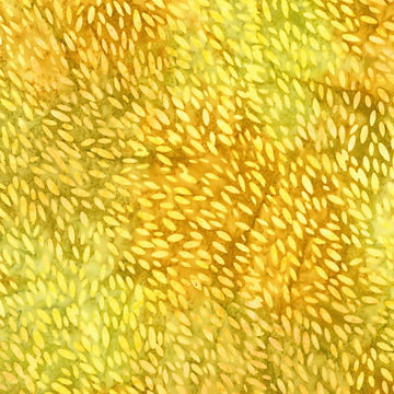 Artisan Batiks: Leaf Blown - Curry Curry | Artisan Batiks Leaf Blown Fabric by Robert Kaufman