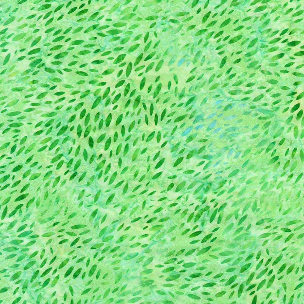 Artisan Batiks: Leaf Blown - Sprout Sprout | Artisan Batiks Leaf Blown Fabric by Robert Kaufman
