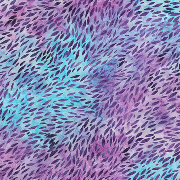 Artisan Batiks: Leaf Blown - Hydrangea Hydrangea | Artisan Batiks Leaf Blown Fabric by Robert Kaufman