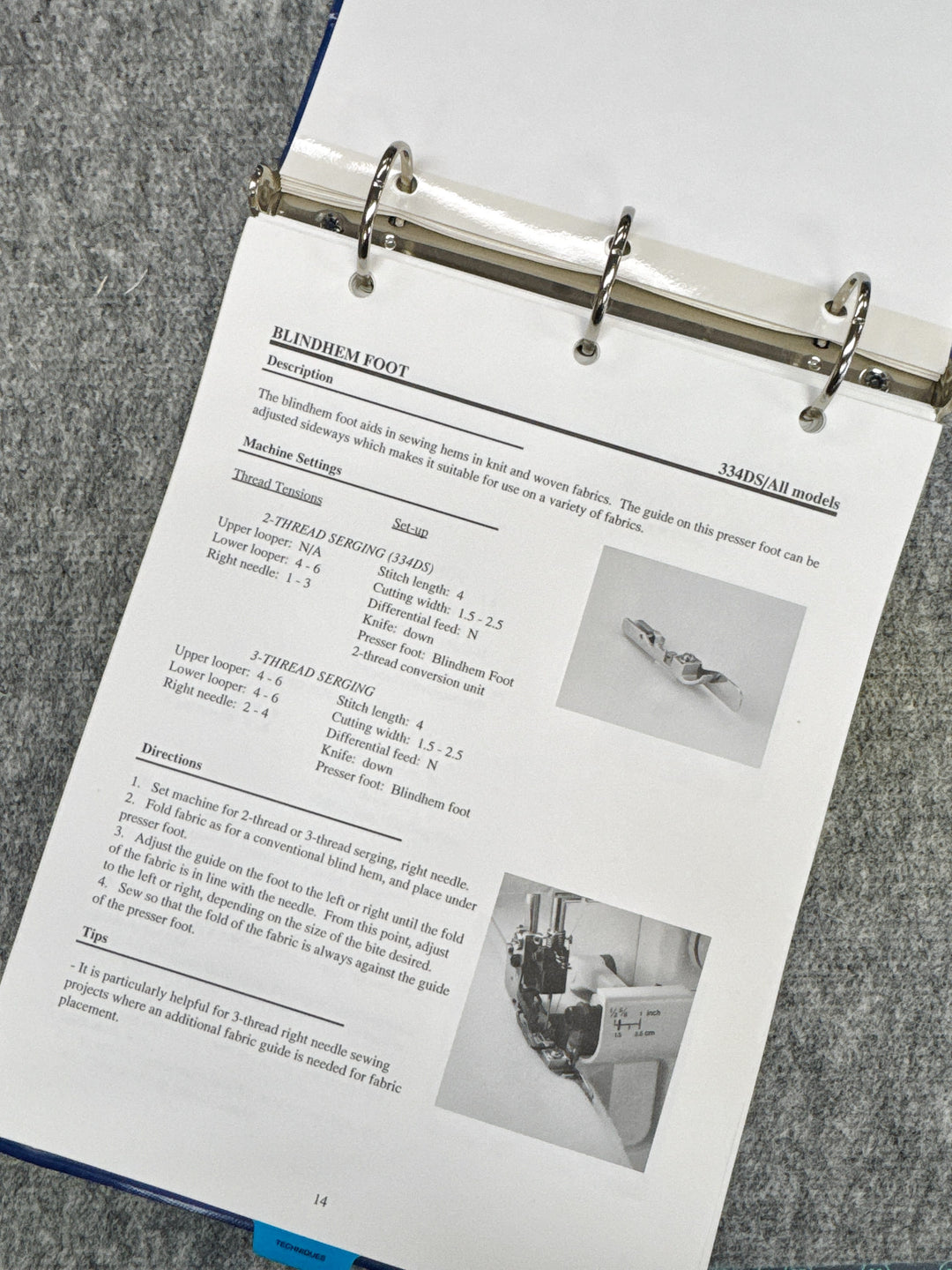 Previously Loved Original bernette Advanced Guide Workbook