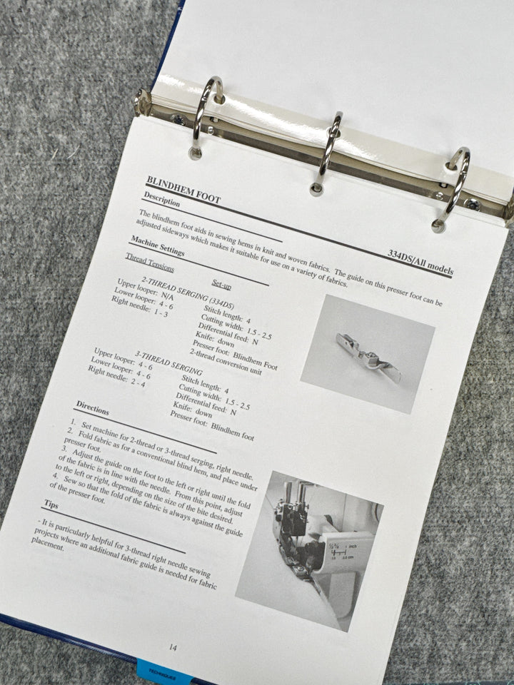 Previously Loved Original bernette Advanced Guide Workbook
