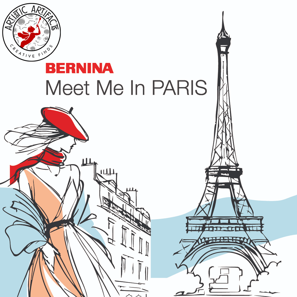 January 15: Payment Deadline for BERNINA Meet Me in Paris Trip, April 26–May 2 January 15: Payment Deadline for BERNINA Meet Me in Paris Trip, April 26–May 2