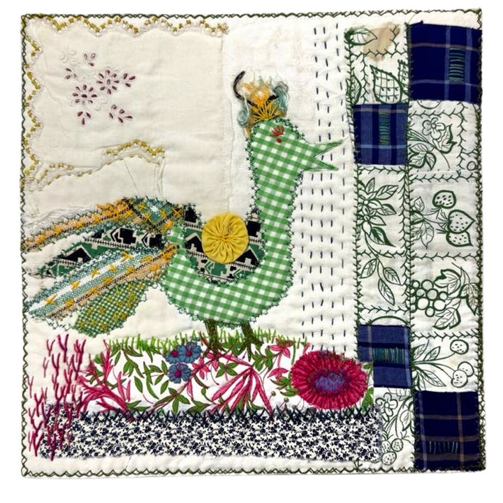 April 19: Creative Minds Summit – Birds Gone Wild Fabric Collage with Judy Gula
