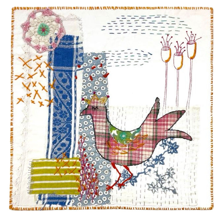 April 19: Creative Minds Summit – Birds Gone Wild Fabric Collage with Judy Gula