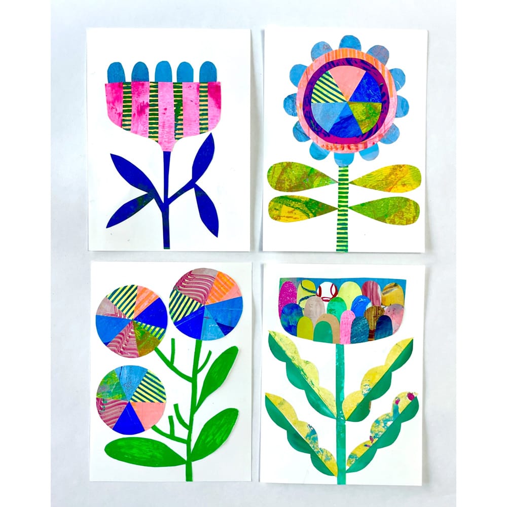 November 14: Big Bold Collage Blooms with Jennifer Wilkin Penick November 14: Big Bold Collage Blooms with Jennifer Wilkin Penick