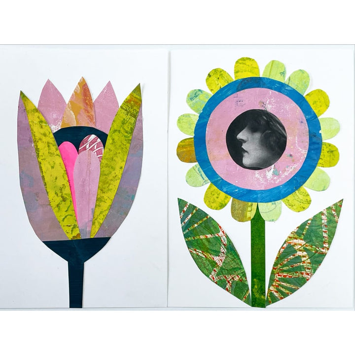 November 14: Big Bold Collage Blooms with Jennifer Wilkin Penick November 14: Big Bold Collage Blooms with Jennifer Wilkin Penick