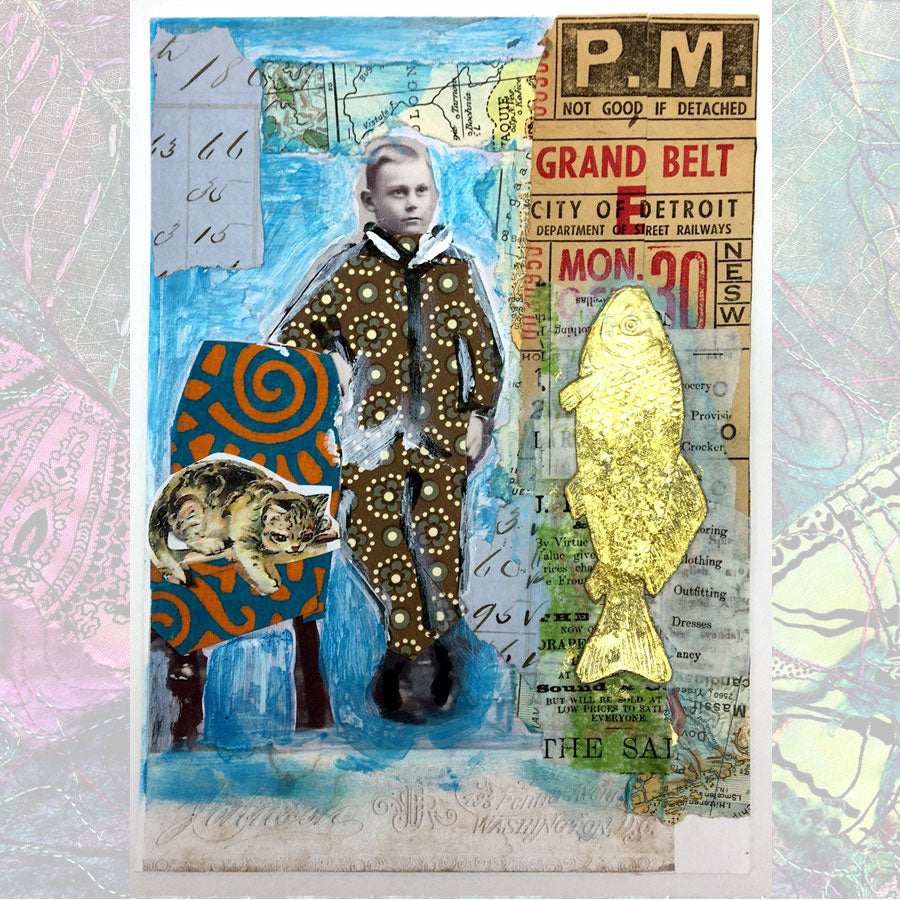 April 18: Creative Minds Summit – Mixed Media Cabinet Cards with Judy Gula