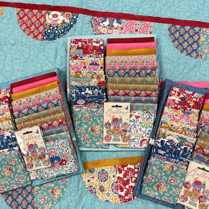 Bunting Quilt Kit with Tilda Fabrics