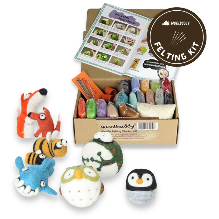 Needle Felting Starter Kit by Woolbuddy