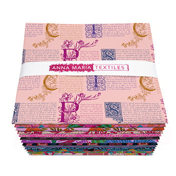 Anna Maria Colorway- Lush Fat Quarter Fabric Bundle 3 (25 pcs)