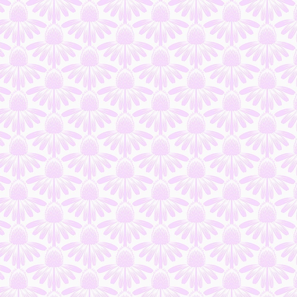Soft purple coneflower pattern