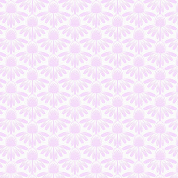 Soft purple coneflower pattern