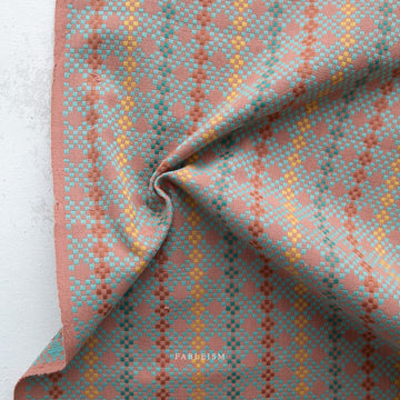 Canyon Springs - Mosaic, Hidden Spring Canyon Springs - Mosaic, Hidden Spring | Fableism Woven Fabric