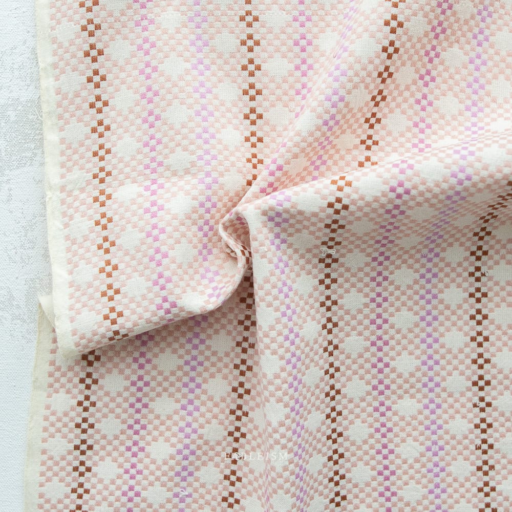 Canyon Springs - Mosaic, Milkweed Canyon Springs - Mosaic, Milkweed | Fableism Woven Fabric
