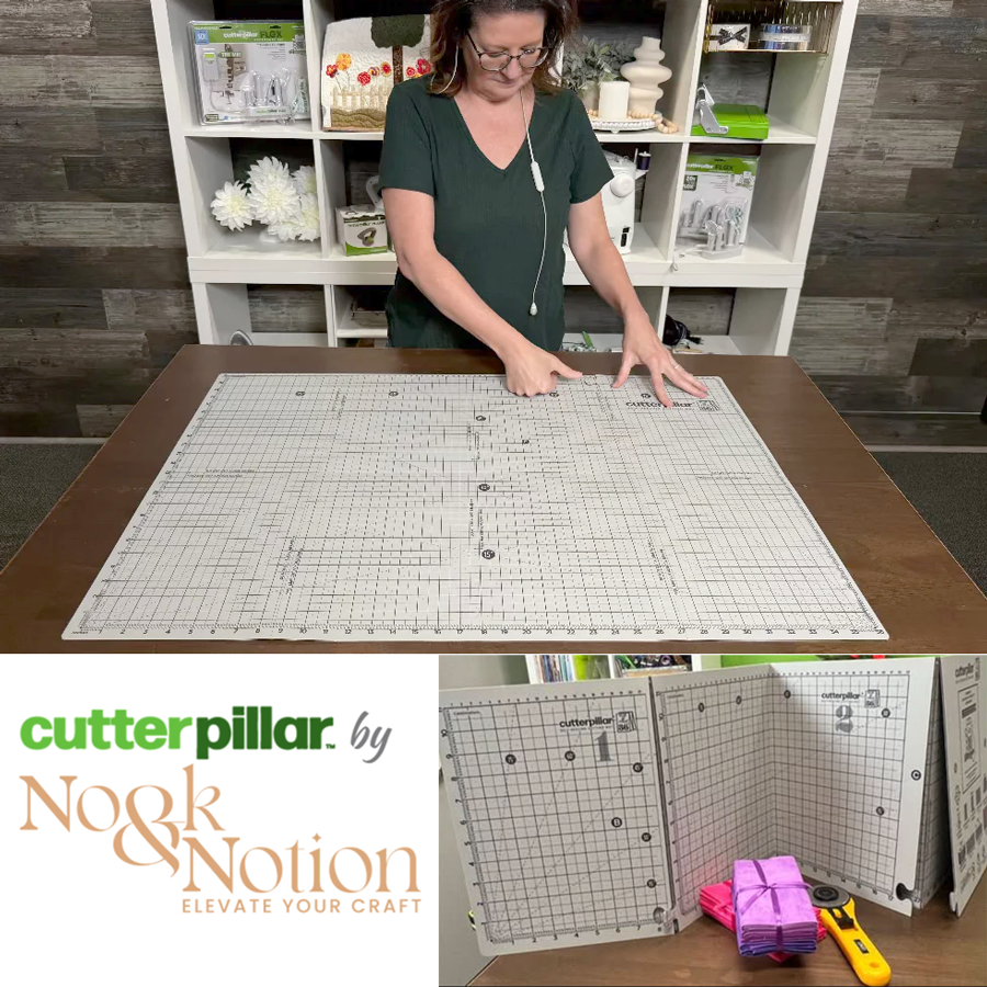 Cutterpillar Flip & Fold 36 in. Foldable Cutting Mat