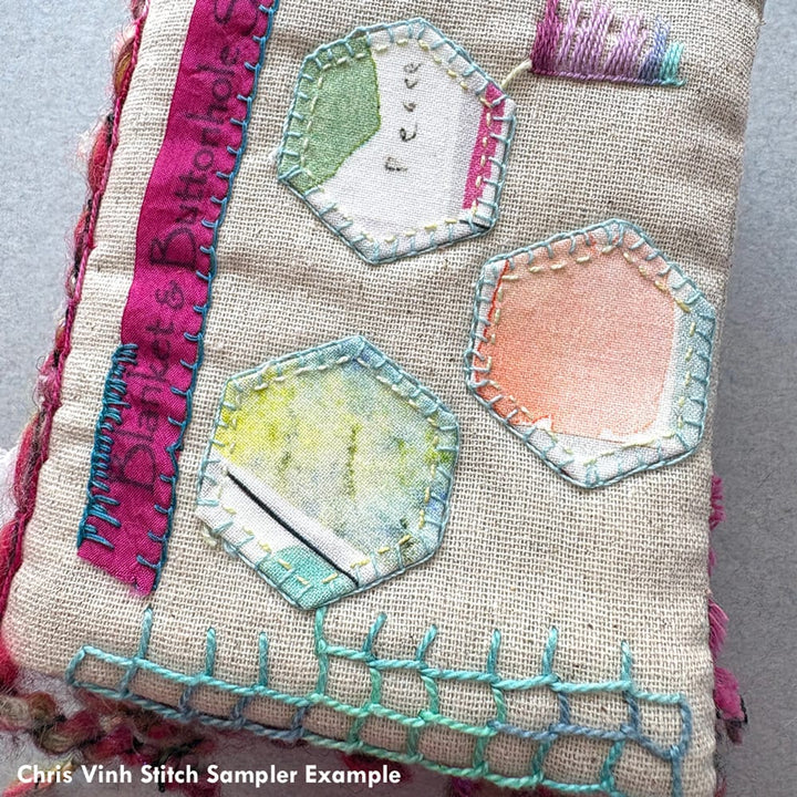 Begins October 15: Modern Hand Stitching Sampler with Judy Gula (3 Sessions)
