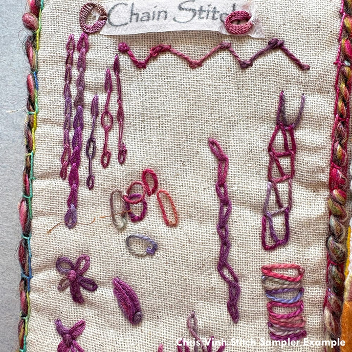 Begins October 15: Modern Hand Stitching Sampler with Judy Gula (3 Sessions)