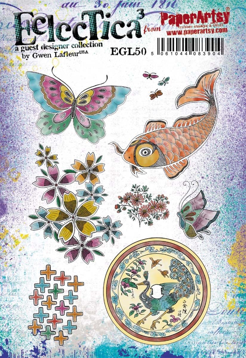 Eclectica Stamp Collection #50 by Gwen Lafleur