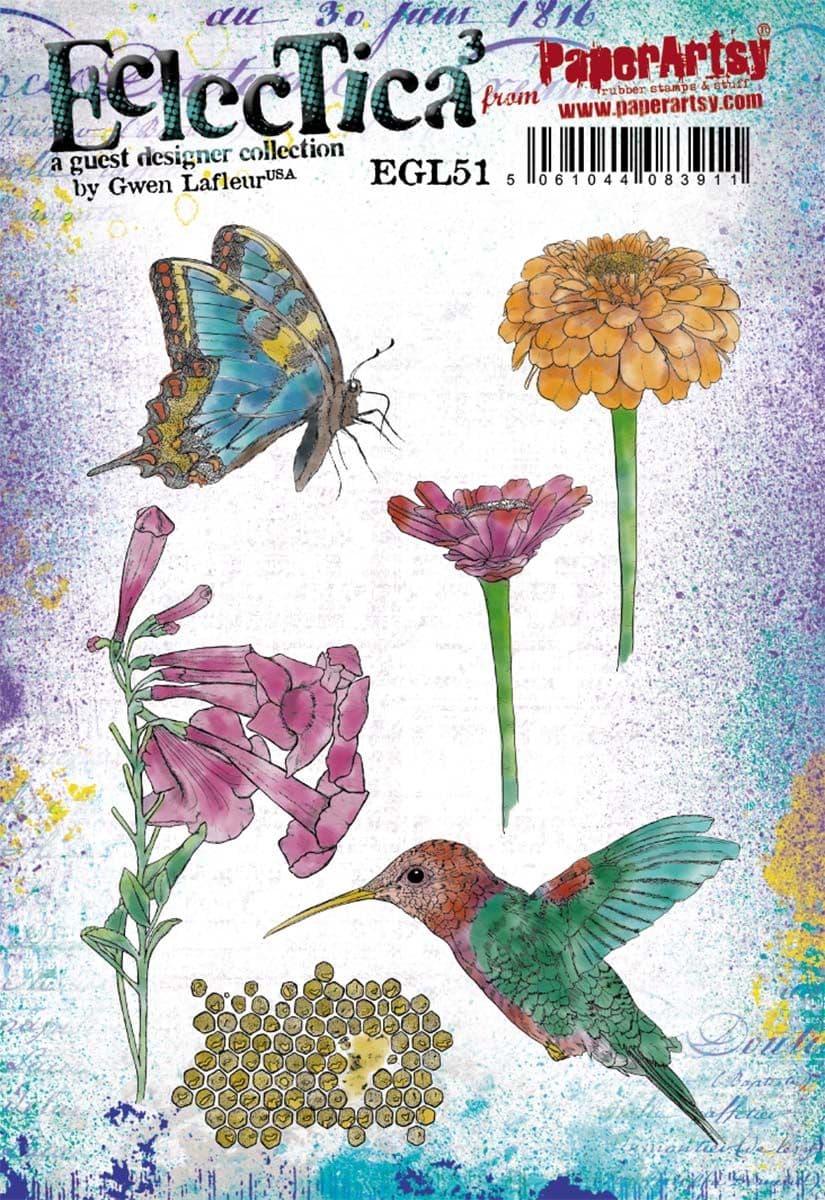 Eclectica Stamp Collection #51 by Gwen Lafleur
