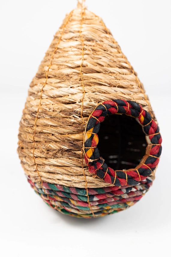 Teardrop Sari Birdhouse