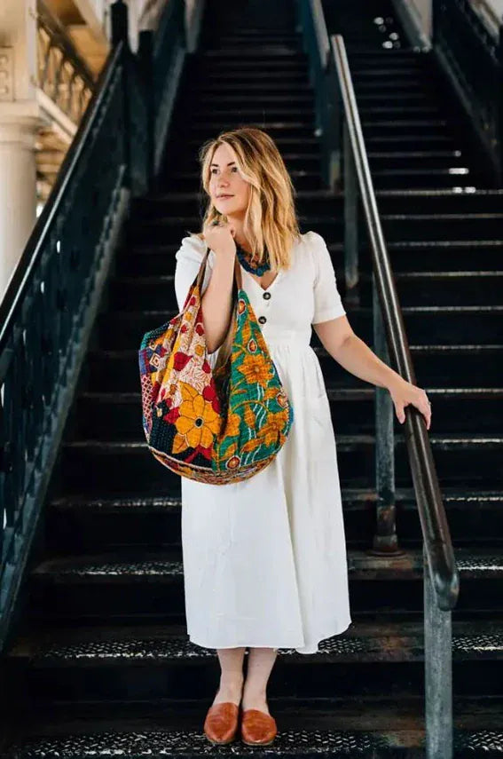 Sari Shop Slouchy Bag