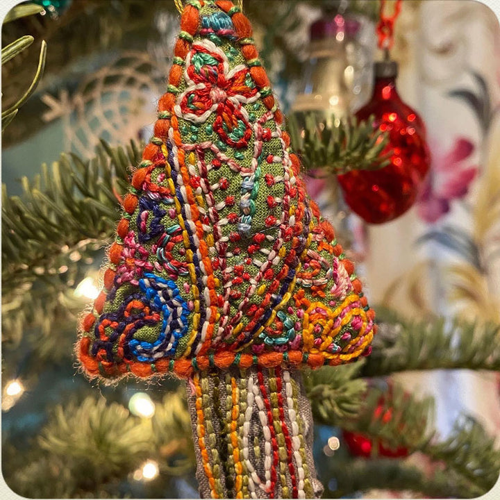 Tree Ornament Sampler by Dropcloth Samplers