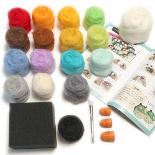 Needle Felting Starter Kit by Woolbuddy
