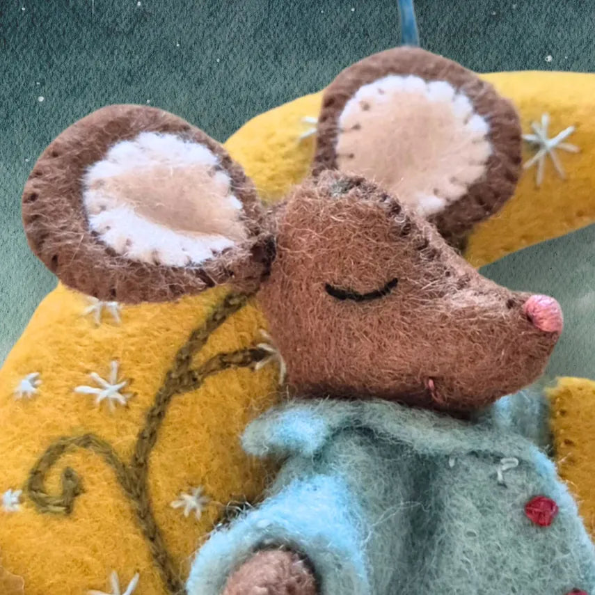 Little Mouse Makes a Wish Felt Doll Mini Kit Little Mouse Makes a Wish Felt Doll Mini Kit