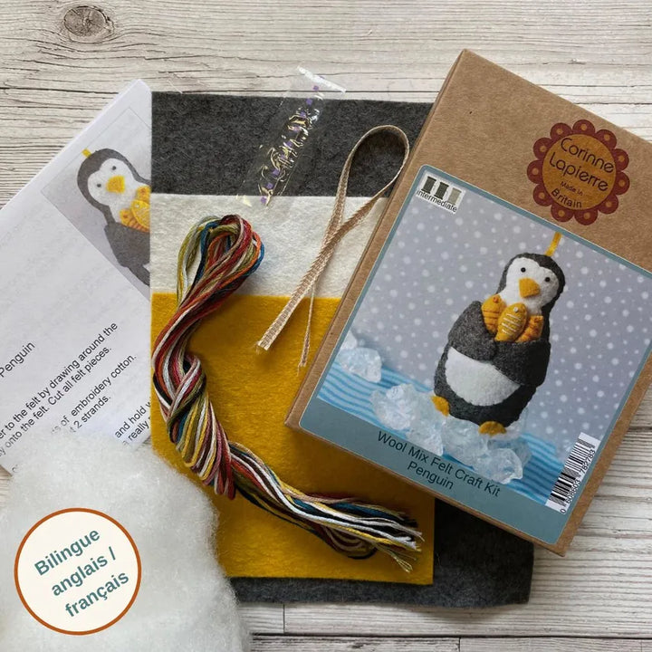 Penguin Felt Doll Mini Kit