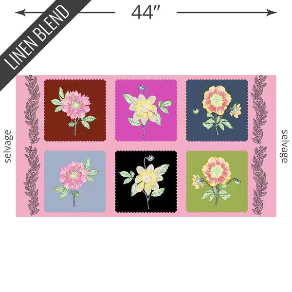 Silhouette by Anna Maria Cotton/Linen Blend (yardage)