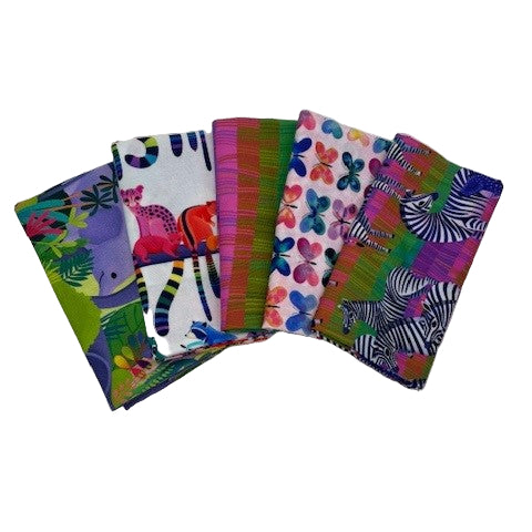 Love in the Wild Fat Quarter Fabric Bundle (5 pcs)