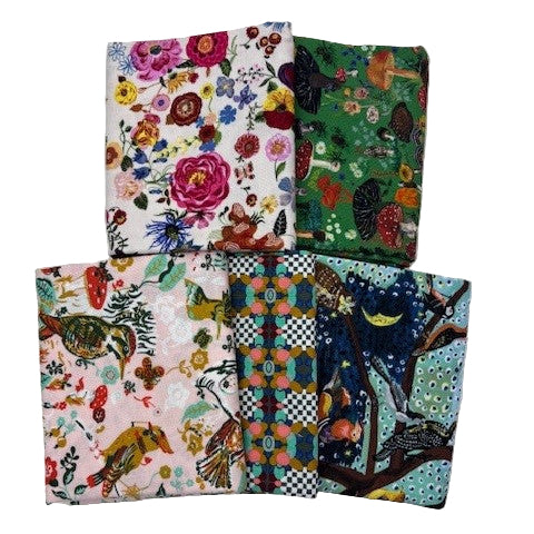 Pastoral Symphony Nathalie Letè 1/2 yd Fabric Bundle (5 pcs)