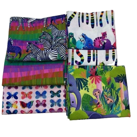 Love in the Wild 1/2 yd Fabric Bundle (5 pcs)