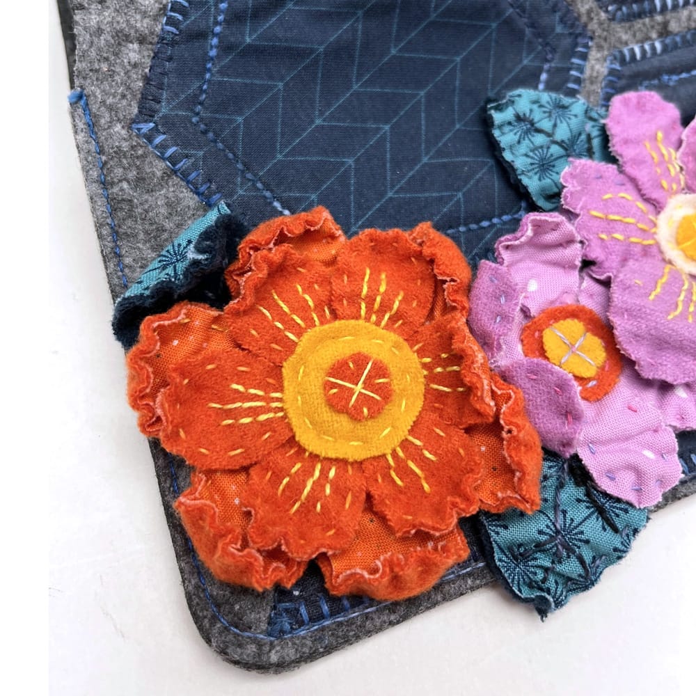 August 15: Stenciled Blooms Clutch with Jennifer Moore August 15: Stenciled Blooms Clutch with Jennifer Moore