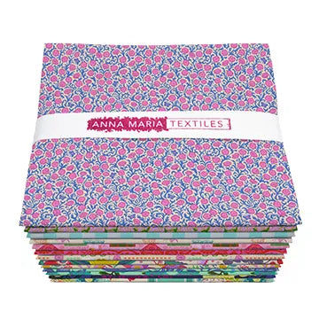 Anna Maria Colorway- Cheery Fat Quarter Fabric Bundle 3 (25 pcs)