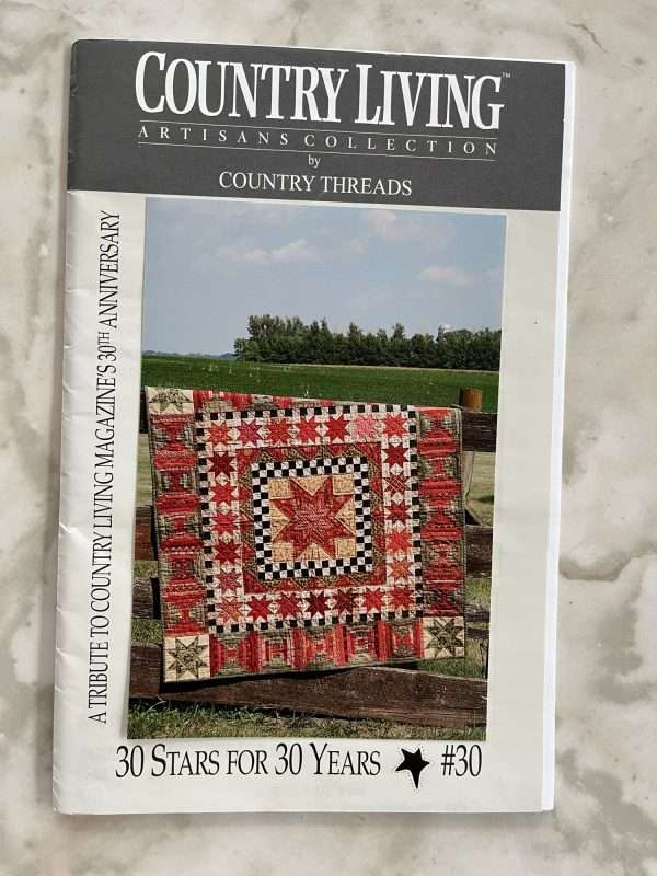 Country Living: 30 Stars for 30 Years Quilt Pattern