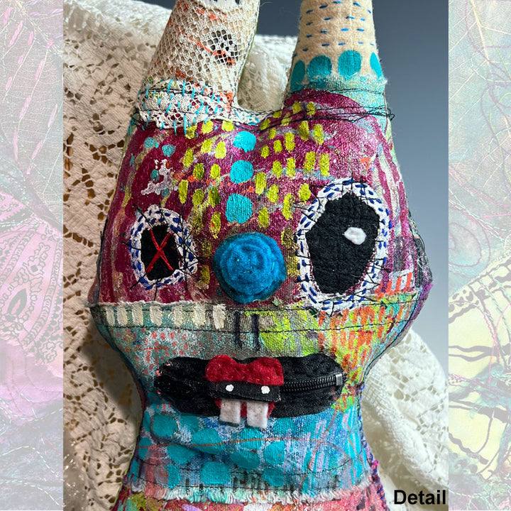 April 19: Creative Minds Summit – Gelli-Printed Fabric Creatures with Kecia Deveney