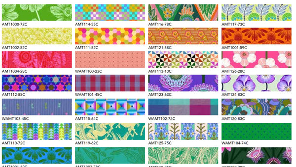 Anna Maria Colorways- Cheery Fat Quarter Fabric Bundle