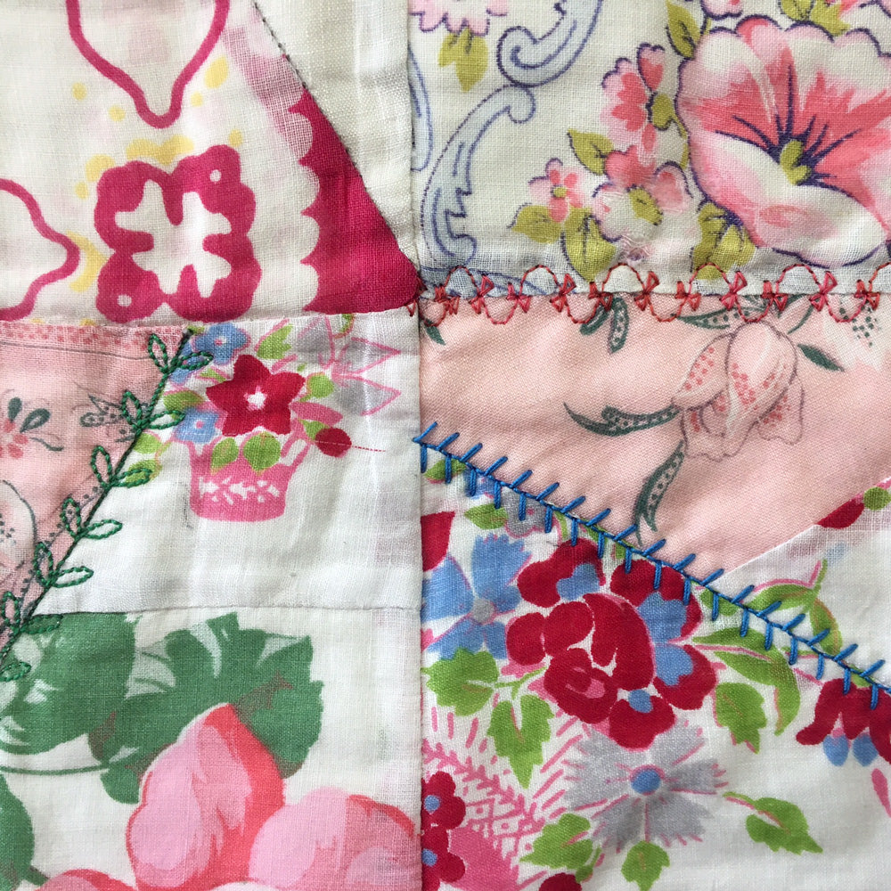 March 1: Hankie Crazy Quilt with Judy Gula