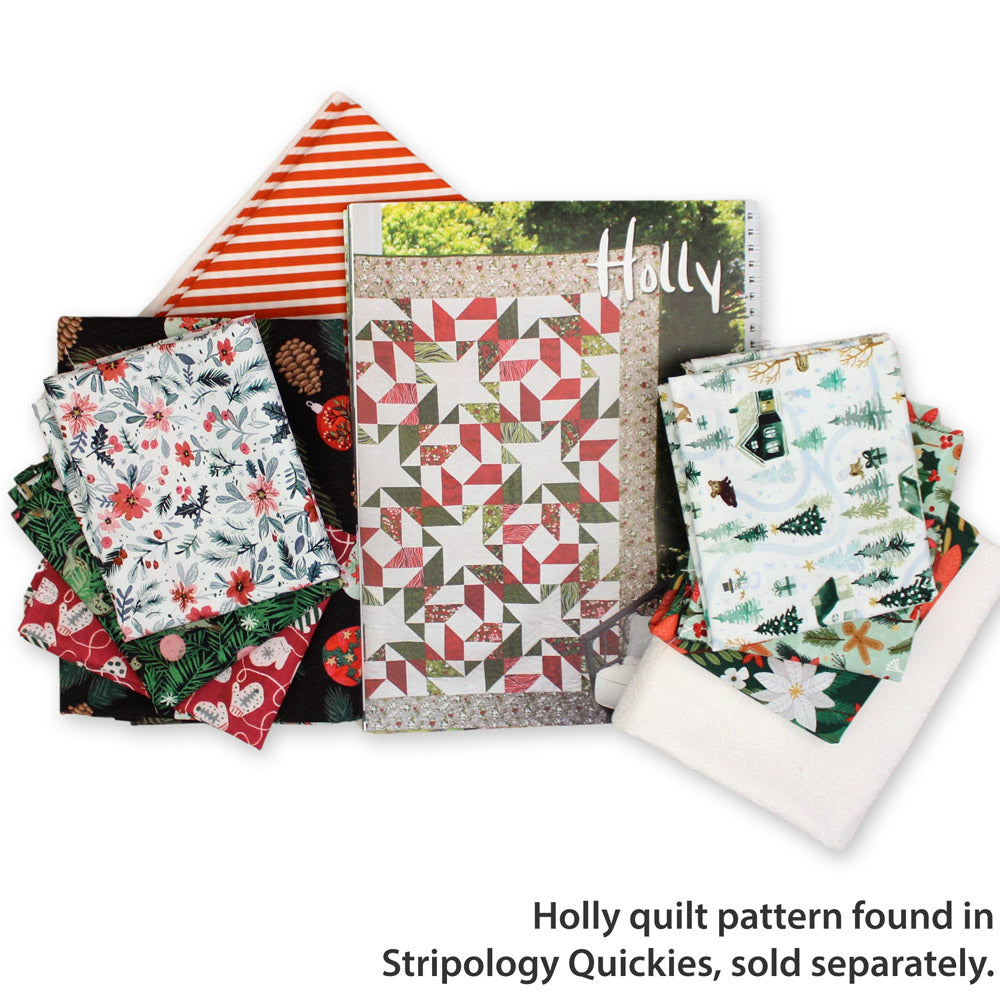 Holly Quilt Kit - Holiday version