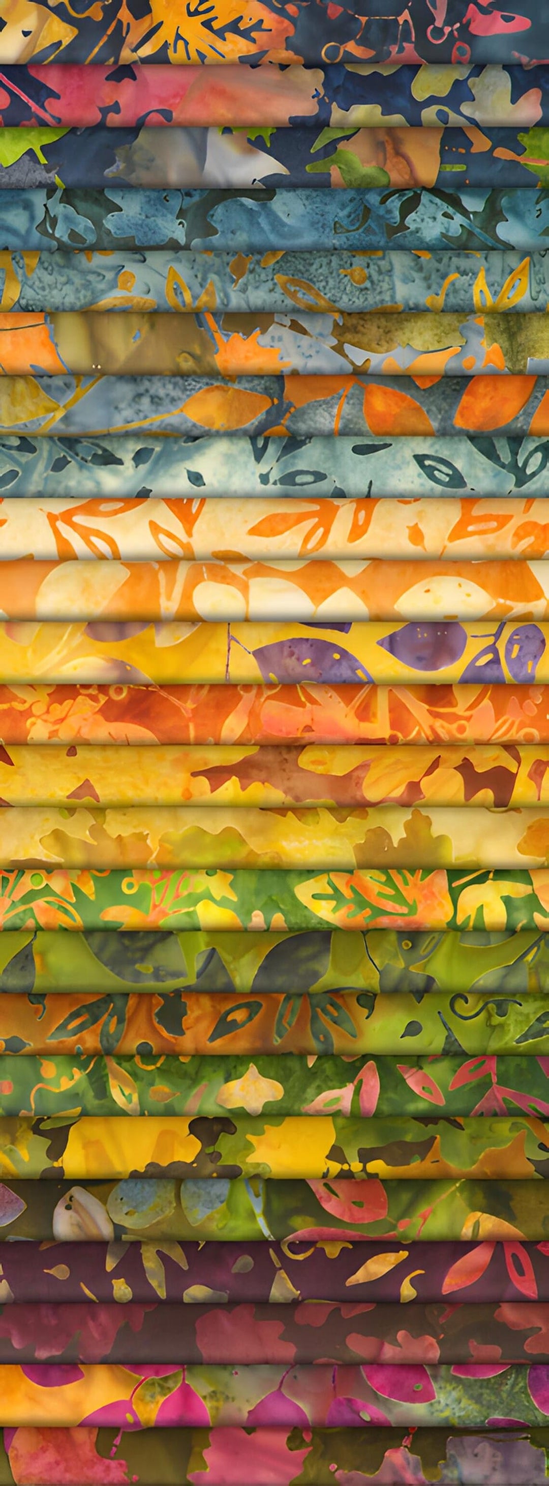 Artisan Batiks: Aspen 2.5in Fabric Roll, 40pcs